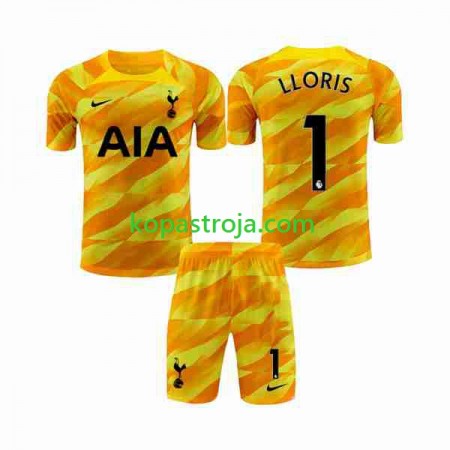 Billiga Fotbollströjor Tottenham Hotspur Hugo Lloris 1 Målvakt Barn Borta tröja 2023/24 Kortärmad